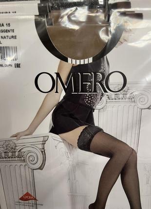 Женские прозрачные чулки omero efira, italy, 15 den7 фото