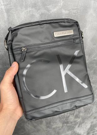 Сумка calvin klein чорна чоловіча барсетка