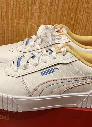 Puma легкие, кожаные, стильные кеды  оригинал