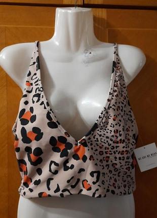 Брендовий новий стильний верх купальника  р.2 xl від . we are we wear