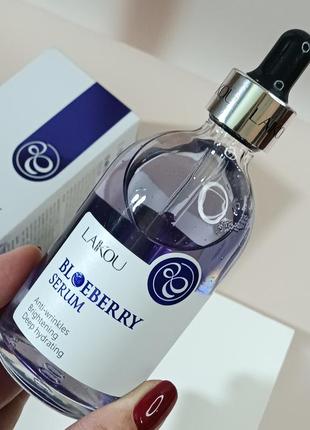 Сироватка laikou blueberry serum з екстрактом чорниці, 100 ml2 фото