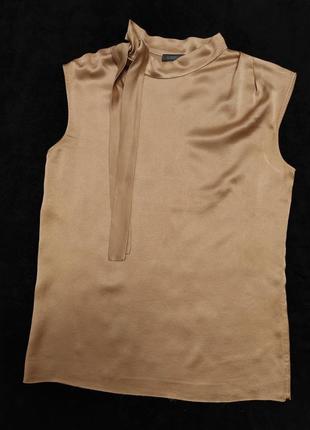 Alberta ferretti шелковій топ блуза /8361/6 фото