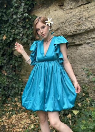 Сукня-балон сукня -тюльпан3 фото