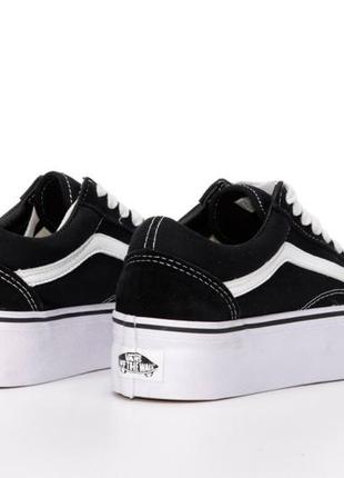 Кеди vans old skool stac platform4 фото