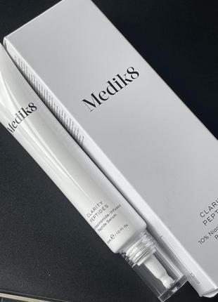 Medik8 clarity peptides сыворотка с 10% ниацинамидом и цинком медик8