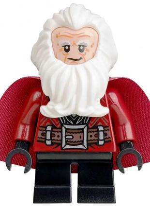 Лего минифигурка хоббит гном балин