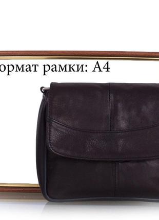 Женская кожаная сумка минилистоноша черная tunona0 sk2410-28 фото