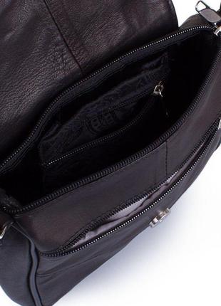 Женская кожаная сумка минилистоноша черная tunona0 sk2410-27 фото