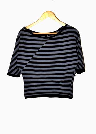 Стильна кофта джемпер в смужку від h&m uk10