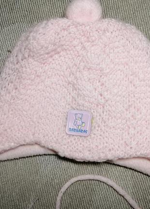 Шапочка для крохи от тм barbaras.