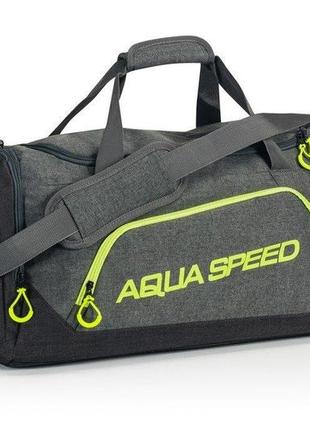 Сумка aqua speed ​​duffel bag 6732 серый, зеленый уни 55x26x30cм gl-55