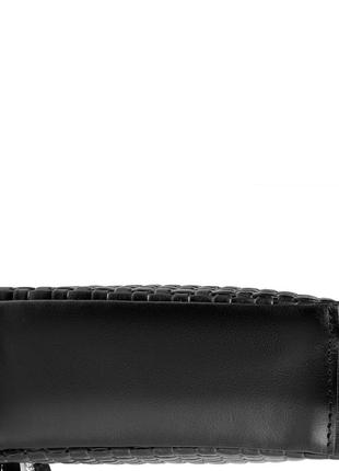 Женская кожаная сумка-клатч черная eterno an-k117bld6 фото