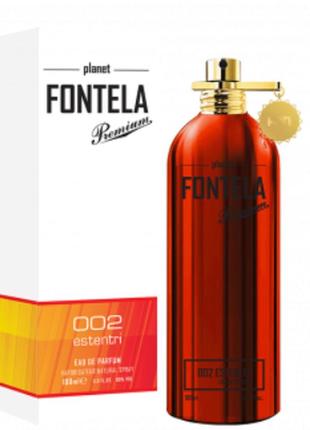 Парфюмерная вода fontela edp 002 estentri, 100 мл (унисекс)