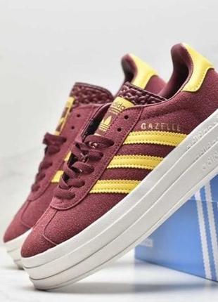 Кроссовки adidas gazelle bold1 фото