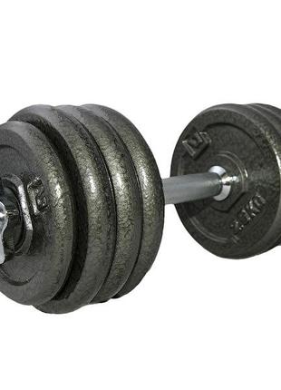 Гантель набірна 20кг 1шт liveup dumbell set dr-11