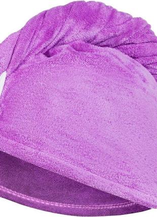 Рушник для волосся aqua speed head towel 7340 фіолетовий жін 25х65см ku-222 фото