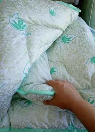 Одеяло aloe vera, одеяло алое вера. полуторный, двуспальный, евро размер3 фото