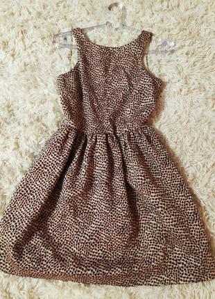 Плаття сарафан жакард з кишенями zara