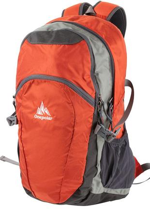 Мужской рюкзак с отделением для ноутбука красный "onepolar" w1739-orange
