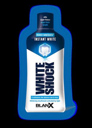 Ополіскувач blanx white shock миттєва білизна 500 мл