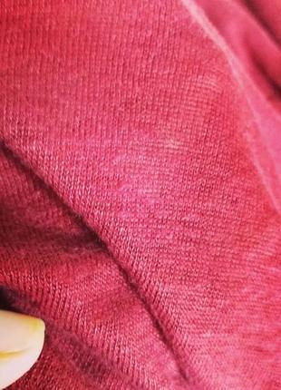 Удлиненная блуза бордо марсала massimo dutti оригинал. подписчикам скидка 10%4 фото