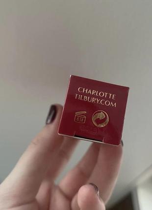 Charlotte tilbury tinted love тинт для губ и щек в оттенке love chain