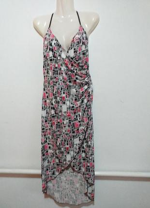 Красивое платье на запах раз.12/14