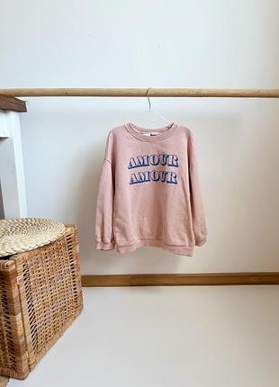 Свитшот zara, 110 размер (4-5 лет)
