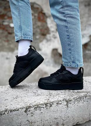 Женские nike dunk low black