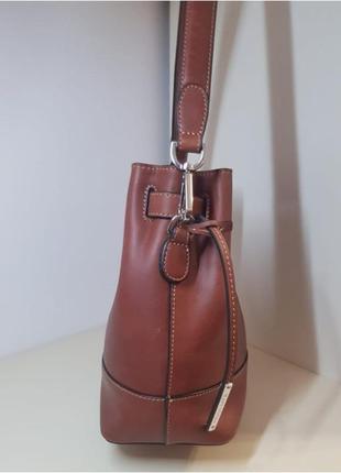 Сумка мешок marc o'polo натуральная кожа сумка ведро сумка бочонок6 фото