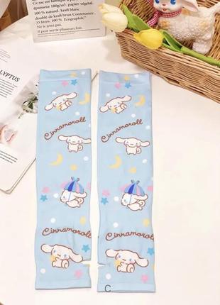 Митенки нарукавники в стиле аниме cinnamoroll2 фото