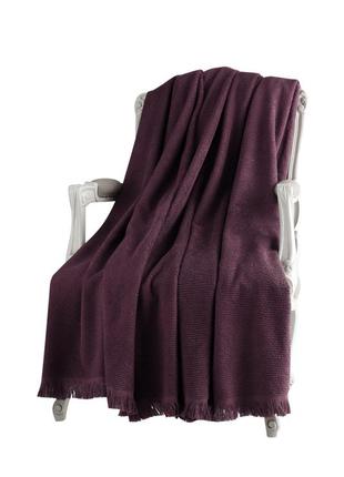 Махровое покрывало tivolyo home natural slim murdum евро 220*240