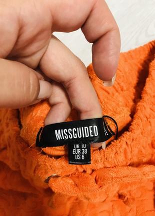 Новая яркая женская юбка мини длины с лого missguided4 фото