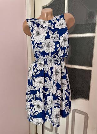 Легкое платье в цветочный принт new look