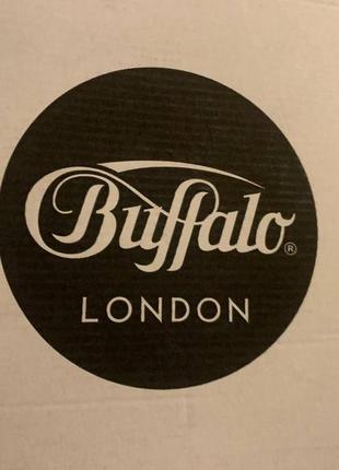 Кросівки на платформі buffalo london white leather platform білі буфало лондон буффало шкіра4 фото