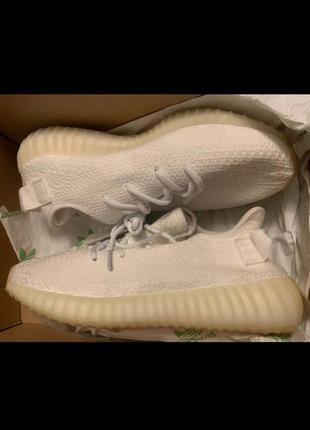 Супер кроссовки adidas yeezy boots 350 white белые буст зевы 500, 700