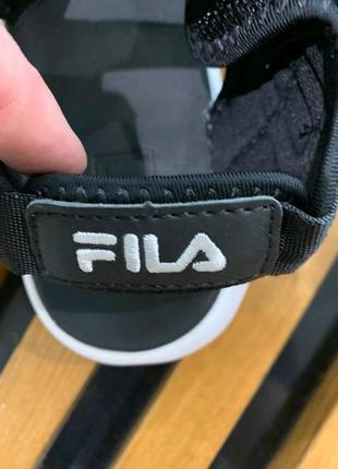 Сандалии уникес fila disruptor sandal black черные4 фото