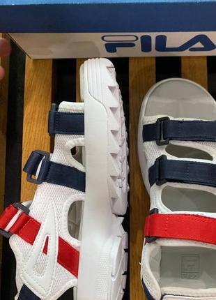 Сандалии босоножки уникес fila disruptor sandal white белые4 фото