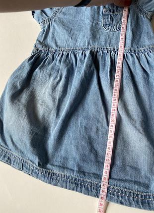 Платье next джинсовое4 фото