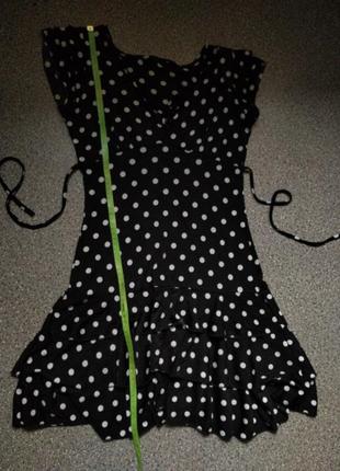 Сукня ніжна у горошок5 фото