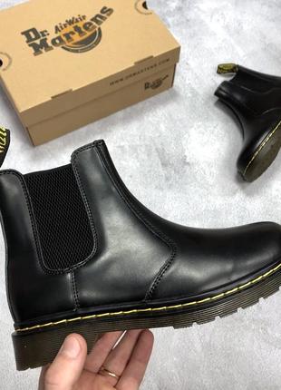 🧿dr. martens winter🧿 зимові жіночі черевики /чоботи мартінс, шкіряні з хутром.
