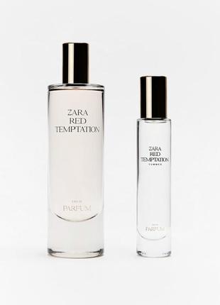 Набір парфумів zara red temptation 80ml+red temptation summer 30ml4 фото