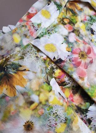 Меди юбка пышная в цветы5 фото