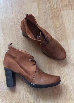 Новые кожаные ботинки hispanitas испания 41 размера4 фото