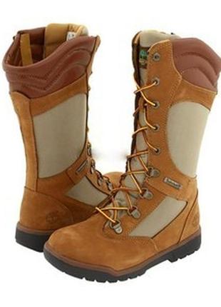 Оригінальні зимові чоботи timberland lilla з натуральної шкіри