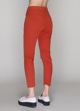 Стильні яскраві кольорові джинси skinny denim co 38/m