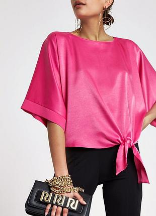 Блуза кимоно с узлом