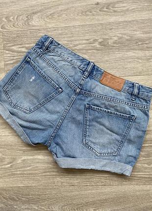 Класcные джинсовые шорты boyfriend h&m 27