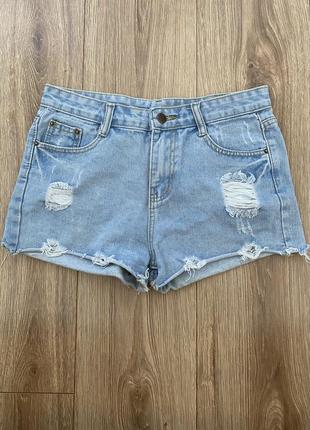 Джинсові шорти короткі