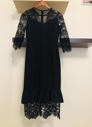Очень красивое, элегантное платье,  платье кружевное, платье вечернее, платье гипюровое